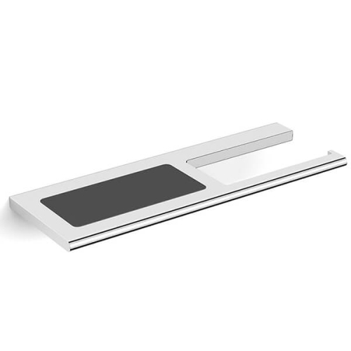 Полочка с держателем туалетной бу...